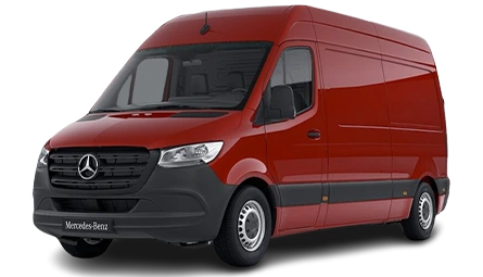 The Mercedes Sprinter van is the perfect choice with its luxury features and advanced technology